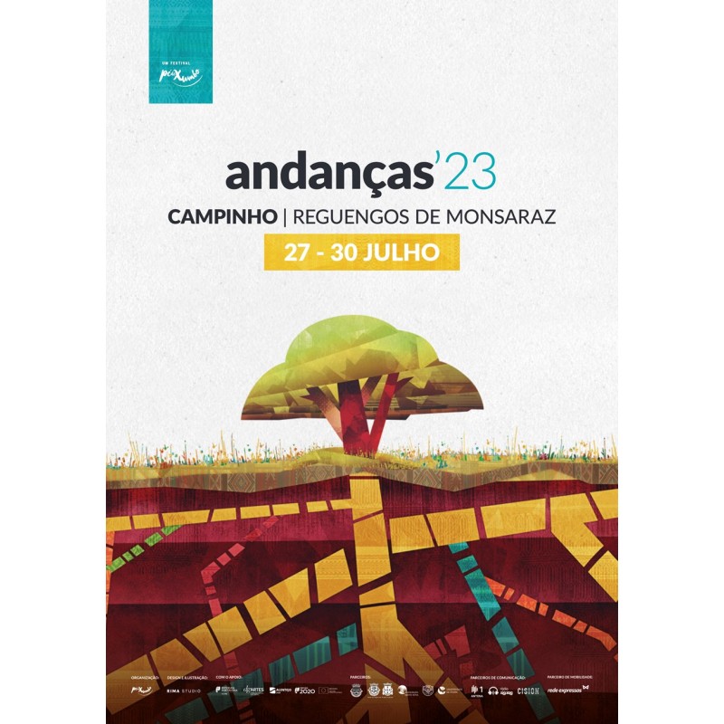 Voucher Andanças (Bilhete Diário / 27, 28, 29 ou 30 Julho, Reguengos de Monsaraz)