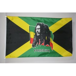 Bandeira da Jamaica Reggae...