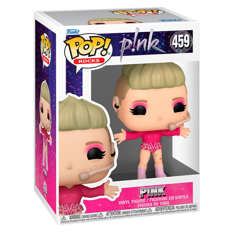 Funko Pop! Rocks - Pink (Trustfall Tour) - 459
