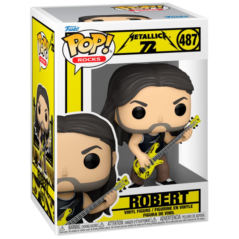 Funko Pop! Rocks - Metallica 72 (Robert) - 487