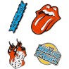 Set of Pins The Rolling Stones (4UN)