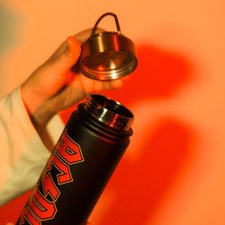 Garrafa de aço inoxidável oficial AC/DC (550mL)