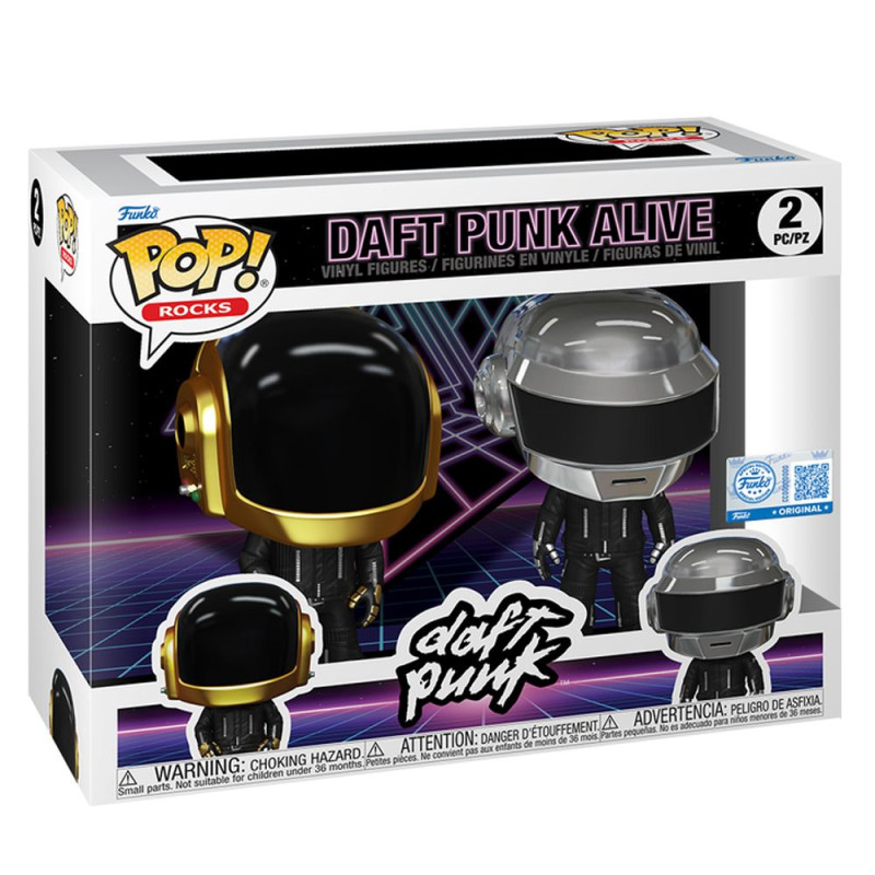 Funko Pop! Rocks Blister - Daft Punk Discovery Alive (2pcs)
