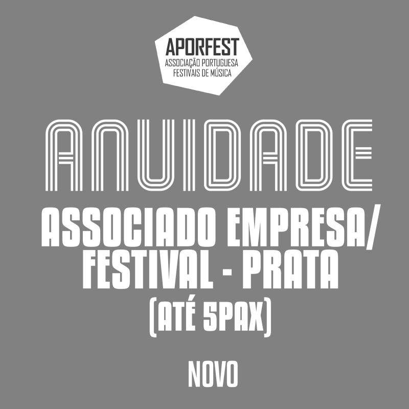 Anuidade - Associado Empresa/Festival - prata (até 5pax) [NOVO]
